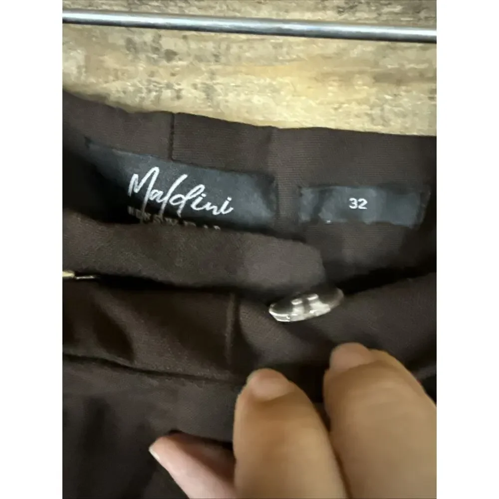 Men’s Maldini Pants Brown, Size 32 - Picture 2 of 5